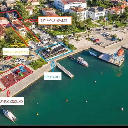 Bay Mola Aparts Cattaro Esterno foto